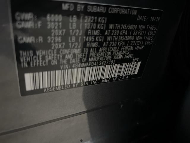Photo of 2020 Magnetite Gray Metallic Subaru Ascent