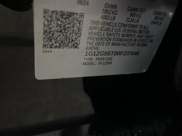 Photo of 2024 Mosaic Black Metallic Chevrolet Malibu