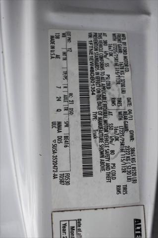 Photo of 2011 Oxford White Ford E150