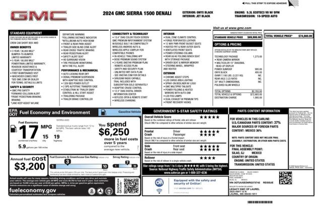 Photo of 2024 Onyx Black GMC Sierra 1500
