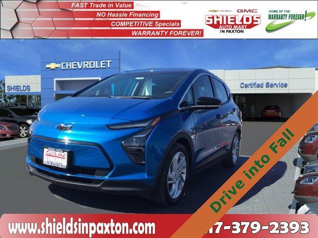 Photo of 2023 Bright Blue Metallic Chevrolet Bolt EV