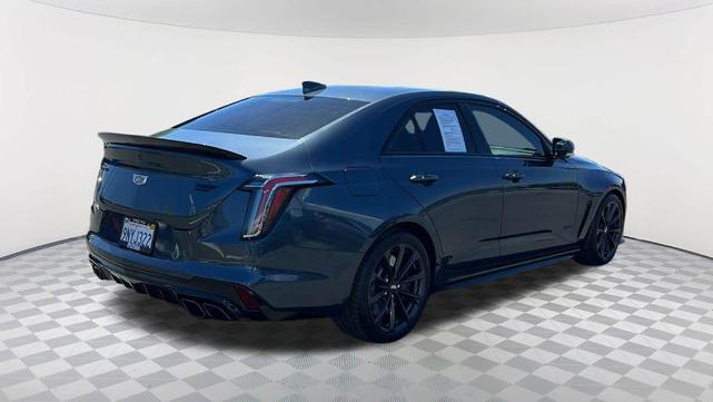 Photo of 2022 Shadow Metallic Cadillac CT4-V