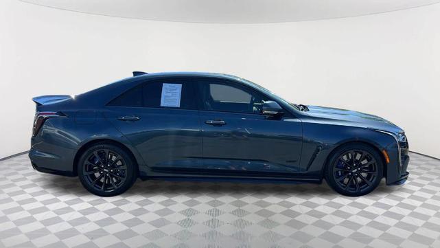 Photo of 2022 Shadow Metallic Cadillac CT4-V