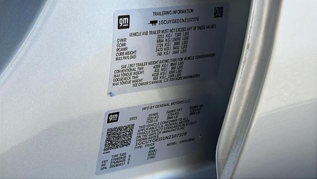 Photo of 2022 Silver Ice Metallic Chevrolet Silverado 1500 Limited