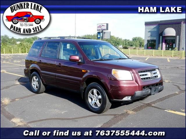 Photo of 2008 Dark Cherry Pearl Honda Pilot