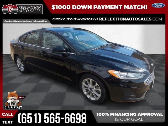 Photo of 2019 Agate Black Ford Fusion