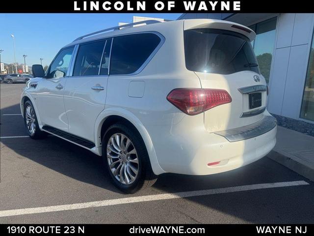 Photo of 2016 Majestic White INFINITI QX80