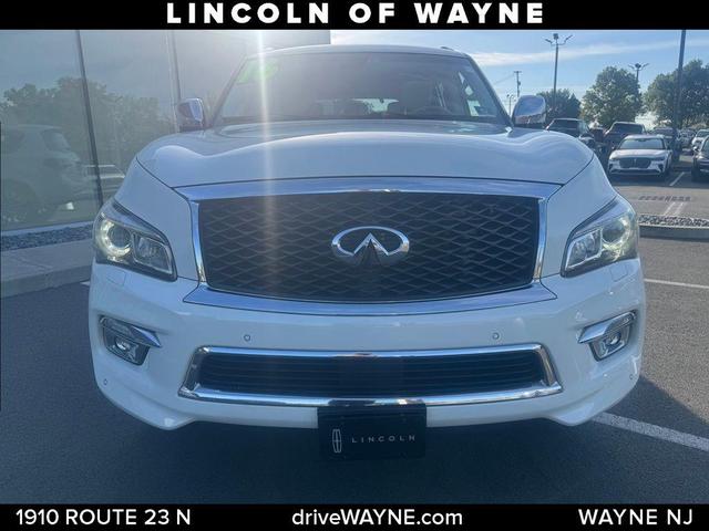 Photo of 2016 Majestic White INFINITI QX80