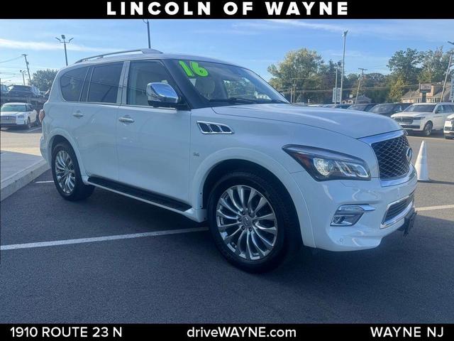 Photo of 2016 Majestic White INFINITI QX80