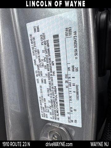 Photo of 2023 Silver Radiance Metallic Lincoln Corsair