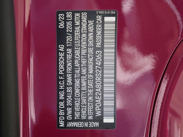 Photo of 2024 Ruby Star Neo Porsche 718 Cayman