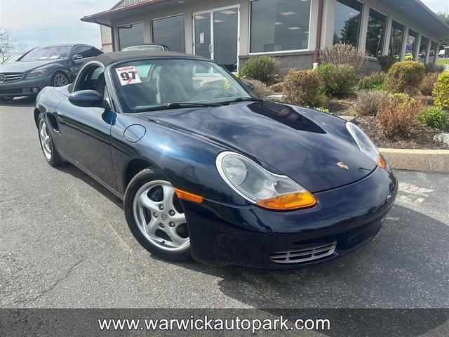 Photo of 1997 Blue Porsche Boxster