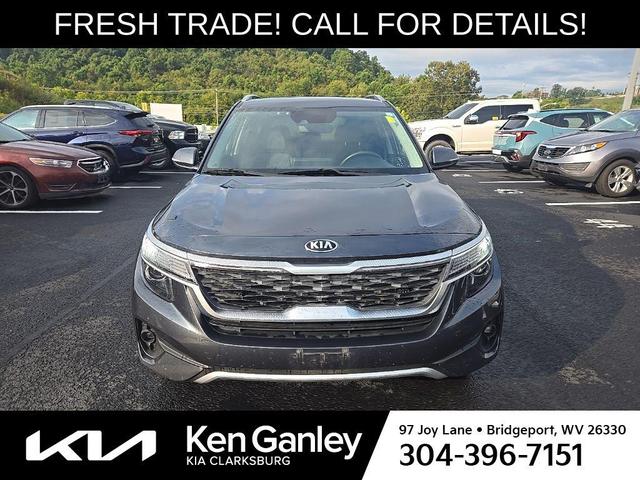 Photo of 2021 Gravity Gray Kia Seltos