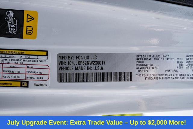 Photo of 2022 Bright White Clearcoat Jeep Wrangler Unlimited 4xe