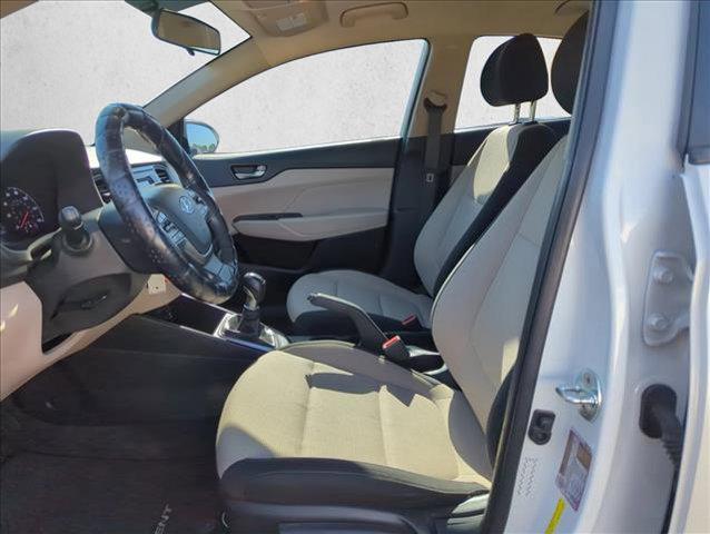 Photo of 2021 Frost White Pearl Hyundai Accent