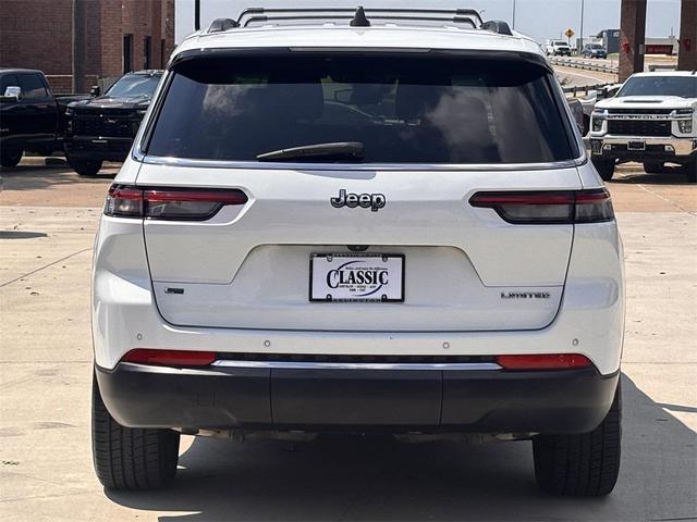 Photo of 2021 Bright White Clearcoat Jeep Grand Cherokee L