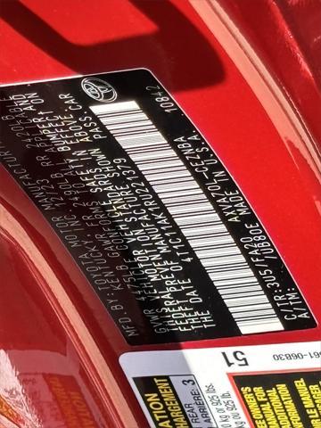 Photo of 2024 Supersonic Red Toyota Camry