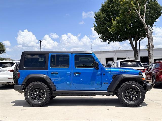 Photo of 2023 Hydro Blue Pearlcoat Jeep Wrangler