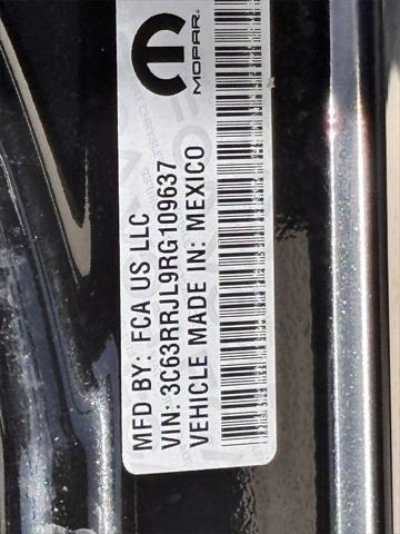 Photo of 2024 Diamond Black Crystal Pearlcoat RAM 3500