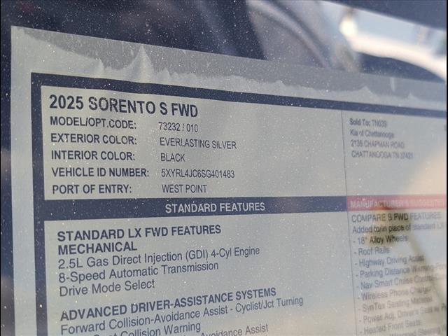 Photo of 2025 Everlasting Silver Kia Sorento