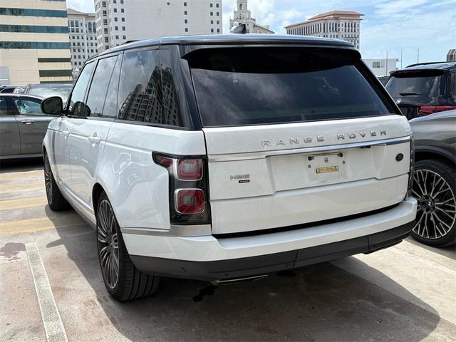 Photo of 2021 Fuji White Land Rover Range Rover