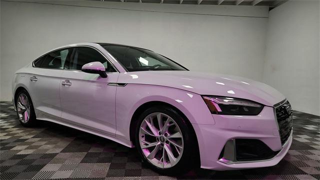 Photo of 2021 Glacier White Audi A5 Sportback