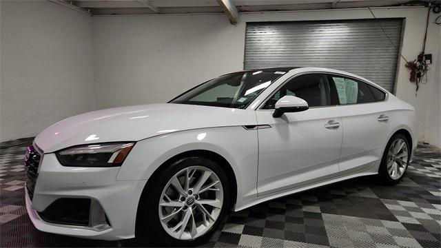 Photo of 2021 Glacier White Audi A5 Sportback