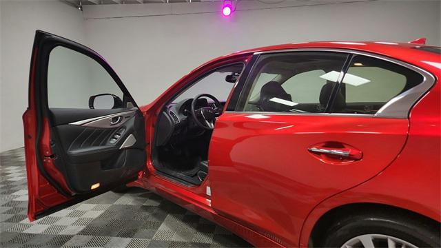 Photo of 2023 Dynamic Sunstone Red INFINITI Q50