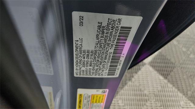 Photo of 2022 Sonic Gray Pearl Honda Accord