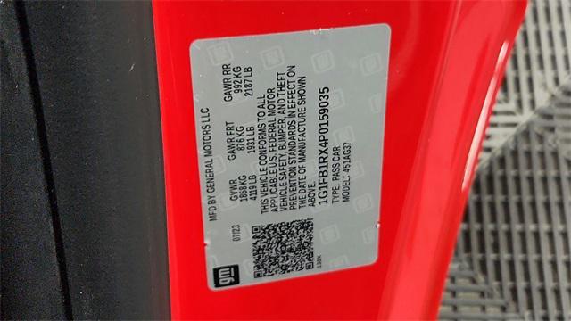 Photo of 2023 Red Hot Chevrolet Camaro