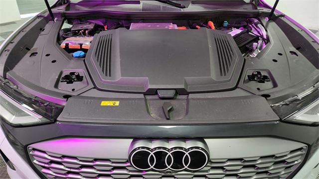 Photo of 2024 Glacier White Metallic Audi Q8 e-tron