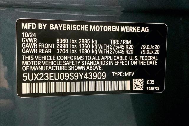Photo of 2025 Blue Ridge Mountain Metallic BMW X5