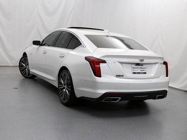 Photo of 2025 Crystal White Tricoat Cadillac CT5