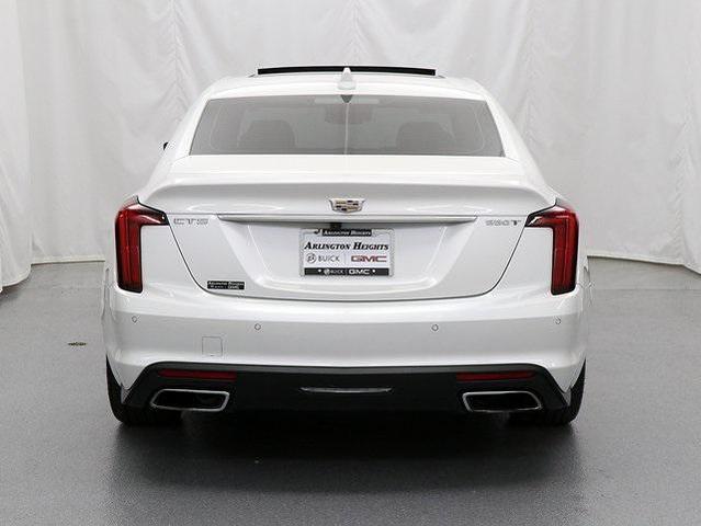 Photo of 2025 Crystal White Tricoat Cadillac CT5