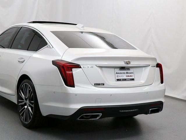 Photo of 2025 Crystal White Tricoat Cadillac CT5
