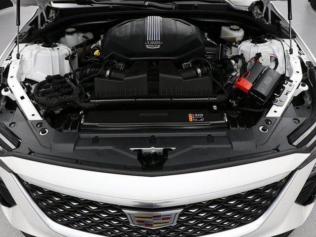 Photo of 2025 Crystal White Tricoat Cadillac CT5