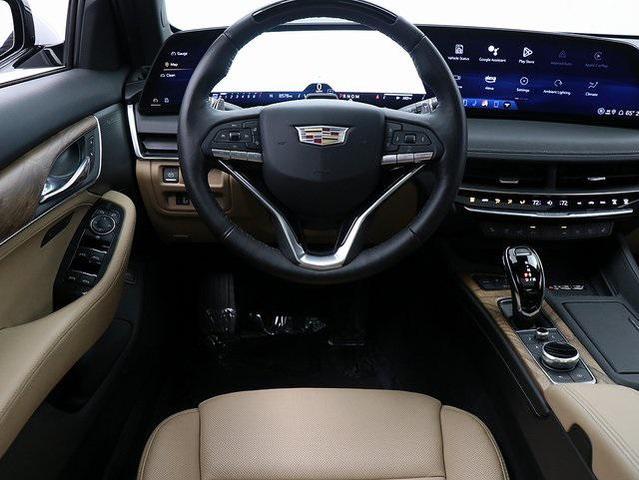 Photo of 2025 Crystal White Tricoat Cadillac CT5