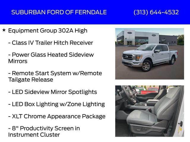 Photo of 2021 Space White Metallic Ford F-150