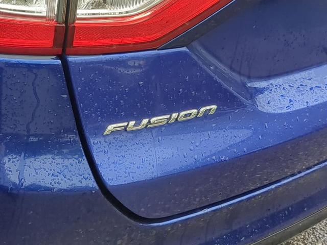 Photo of 2015 Deep Impact Blue Ford Fusion