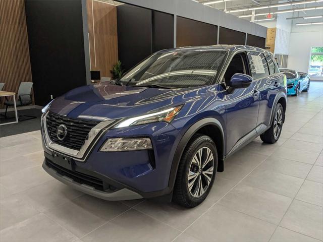 Photo of 2021 Caspian Blue Metallic Nissan Rogue