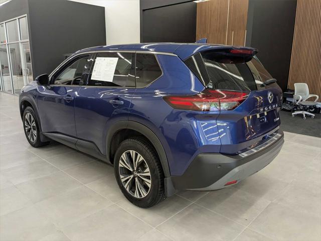 Photo of 2021 Caspian Blue Metallic Nissan Rogue
