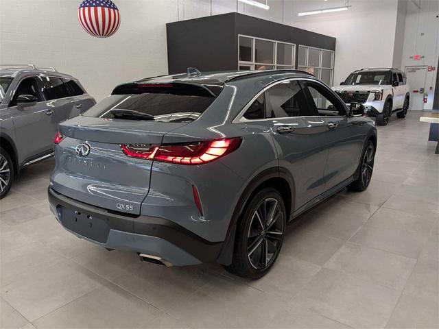 Photo of 2023 Slate Gray INFINITI QX55