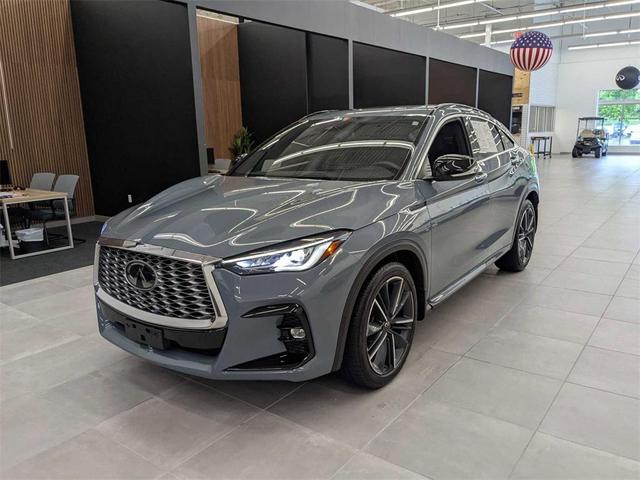 Photo of 2023 Slate Gray INFINITI QX55
