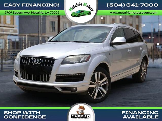 Photo of 2015 Ice Silver Metallic Audi Q7