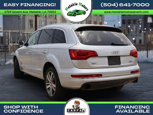 Photo of 2015 Ice Silver Metallic Audi Q7