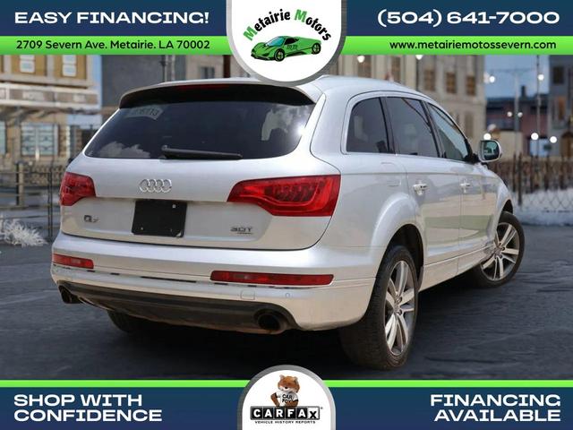 Photo of 2015 Ice Silver Metallic Audi Q7