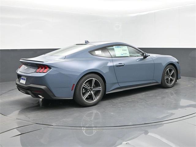 Photo of 2025 Vapor Blue Metallic Ford Mustang
