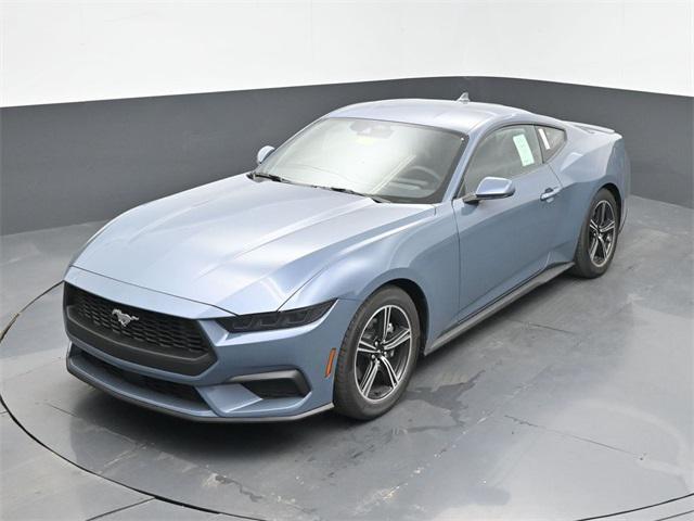 Photo of 2025 Vapor Blue Metallic Ford Mustang