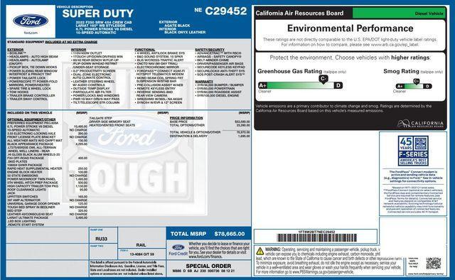 Photo of 2022 Agate Black Metallic Ford F-250