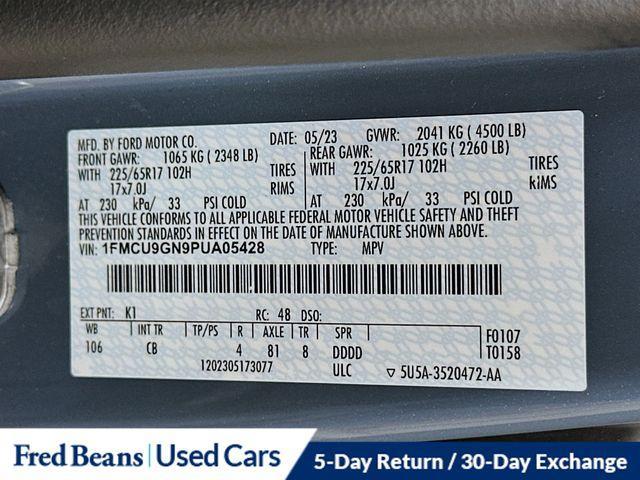 Photo of 2023 Vapor Blue Metallic Ford Escape